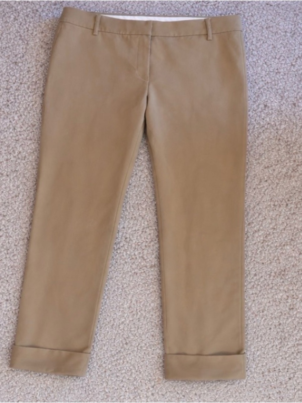 Tommy Hilfiger Tan Khaki Capri Pants